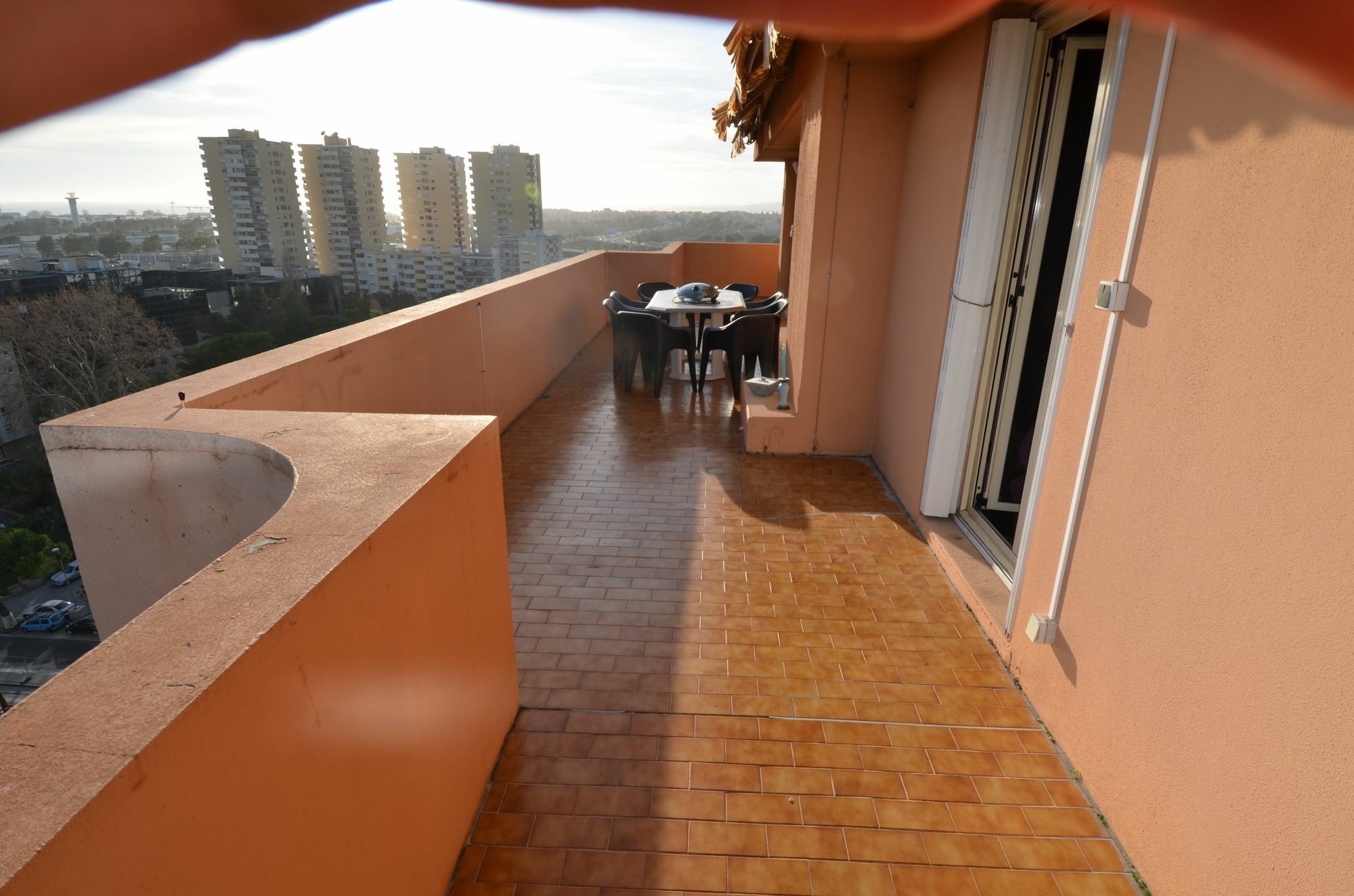 Appartement Rooftop 8 personnes grande terrasse avec parking Quartier Aéroport Nice Extérieur photo